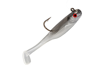 Image of Strike King Homing Minnow Softbait, 3 pack, 2.5in, 1/4oz, Ghost Shad, 12-36123