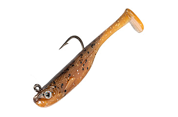 Image of Strike King Homing Minnow Softbait, 3 pack, 2.5in, 1/4oz, Orange Bream, 12-36130