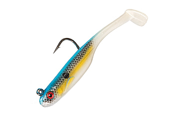 Image of Strike King Homing Minnow Softbait, 3 pack, 2.5in, 1/4oz, Sexy Shad, 12-36128