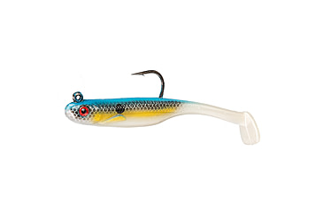 Image of Strike King Homing Minnow Softbait, 3 pack, 2.5in, 1/4oz, Sexy Shad, 12-36128