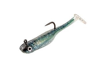 Image of Strike King Homing Minnow Softbait, 3 pack, 3in, 1/8oz, Natural Herring, 12-36183