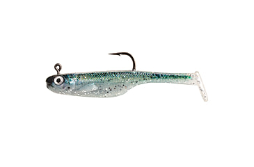 Image of Strike King Homing Minnow Softbait, 3 pack, 3in, 1/8oz, Natural Herring, 12-36183