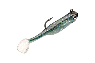 Image of Strike King Homing Minnow Softbait, 3 pack, 3in, 1/8oz, Natural Herring, 12-36183