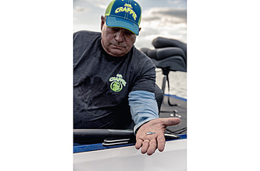 Image of Strike King Mr. Crappie Teen-Zee Fry Swimbait, Blue Pearl, 5/8in, MRCTZFRY-185