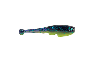 Image of Strike King Mr. Crappie Teen-Zee Fry Swimbait, Junebug Chartreuse, 5/8in, MRCTZFRY-188