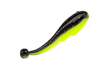 Image of Strike King Mr. Crappie Teen-Zee Fry Swimbait, Tuxedo Black Chartreuse, 5/8in, MRCTZFRY-183