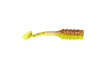 Image of Strike King Mr. Crappie Teen-Zee Slabalicious Swimbait, Pumpkin with Chartreuse Tail, 5/8in, MRCTZSLC-48