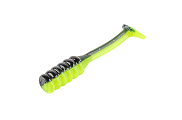 Image of Strike King Mr. Crappie Teen-Zee Slabalicious Swimbait, Tuxedo Black Chartreuse, 5/8in, MRCTZSLC-183