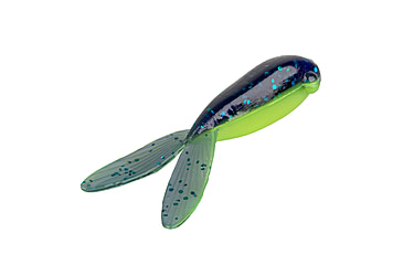 Image of Strike King Mr. Crappie Teen-Zee Tails Swimbait, Junebug Chartreuse, 5/8in, MRCTZTL-188