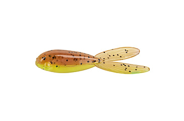 Image of Strike King Mr. Crappie Teen-Zee Tails Swimbait, Pumpkin with Chartreuse Tail, 5/8in, MRCTZTL-48