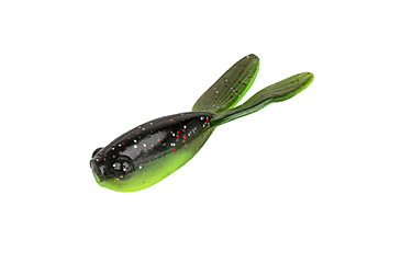 Image of Strike King Mr. Crappie Teen-Zee Tails Swimbait, Tuxedo Black Chartreuse, 5/8in, MRCTZTL-183