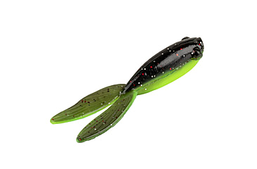 Image of Strike King Mr. Crappie Teen-Zee Tails Swimbait, Tuxedo Black Chartreuse, 5/8in, MRCTZTL-183