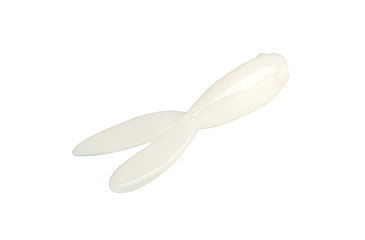 Image of Strike King Mr. Crappie Teen-Zee Tails Swimbait, White, 5/8in, MRCTZTL-204