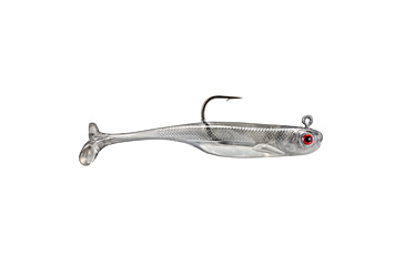 Image of Strike King Pinger Minnow Softbait, 3 pack, 2.5in, 1/4oz, Ghost Shad, 12-36153