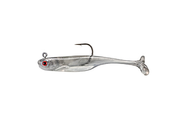Image of Strike King Pinger Minnow Softbait, 3 pack, 2.5in, 1/4oz, Ghost Shad, 12-36153