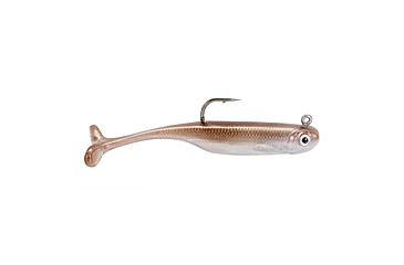 Image of Strike King Pinger Minnow Softbait, 3 pack, 2.5in, 1/4oz, Reel Shad, 12-36159
