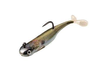 Image of Strike King Pinger Minnow Softbait, 3 pack, 3in, 1/8oz, Natural Shad, 12-36192