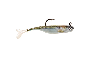 Image of Strike King Pinger Minnow Softbait, 3 pack, 3in, 1/8oz, Natural Shad, 12-36192