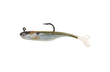Image of Strike King Pinger Minnow Softbait, 3 pack, 3in, 1/8oz, Natural Shad, 12-36192