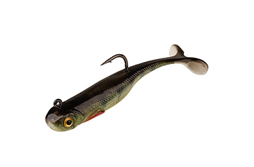 Image of Strike King Pinger Minnow Softbait, 3 pack, 3in, 1/8oz, Yellow Perch, 12-36210