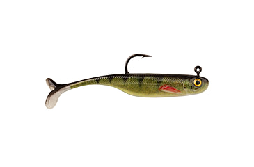 Image of Strike King Pinger Minnow Softbait, 3 pack, 3in, 1/8oz, Yellow Perch, 12-36210
