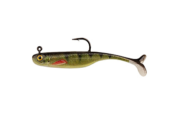 Image of Strike King Pinger Minnow Softbait, 3 pack, 3in, 1/8oz, Yellow Perch, 12-36210
