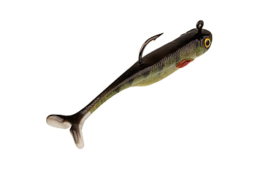 Image of Strike King Pinger Minnow Softbait, 3 pack, 3in, 1/8oz, Yellow Perch, 12-36210