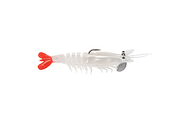 Image of Strike King Pre-Rigged Tidal Shrimp 1/4oz, Boxer, 4.25in, PRSSW425-136