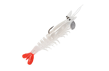 Image of Strike King Pre-Rigged Tidal Shrimp 1/4oz, Boxer, 4.25in, PRSSW425-136