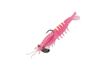 Image of Strike King Pre-Rigged Tidal Shrimp 1/4oz, Flamingo, 4.25in, PRSSW425-346