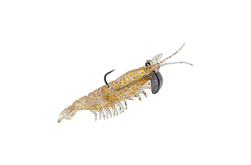 Image of Strike King Pre-Rigged Tidal Shrimp 1/4oz, Gold Rush, 2.75in, PRSSW275-519