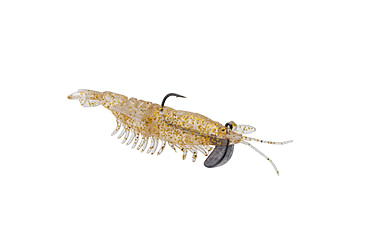 Image of Strike King Pre-Rigged Tidal Shrimp 1/4oz, Gold Rush, 2.75in, PRSSW275-519
