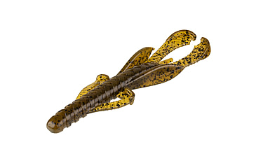 Image of Strike King Rage Hawg Softbait, 6 pack, 5in, Green Pumpkin, 12-36075