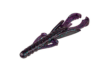 Image of Strike King Rage Hawg Softbait, 6 pack, 5in, Junebug, 12-36081