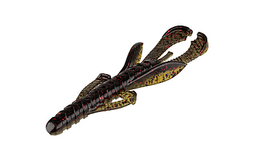 Image of Strike King Rage Hawg Softbait, 7 pack, 4in, California Craw, 12-36870