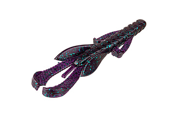 Image of Strike King Rage Hawg Softbait, 7 pack, 4in, Junebug, 12-36873