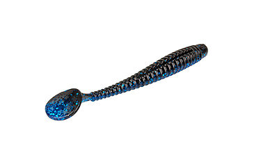 Image of Strike King Rage Slim Swimmer Softbait, 8 pack, 4in, Blue Bug, 12-36106