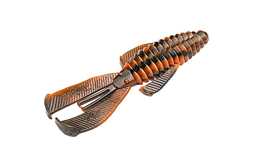 Image of Strike King Rage Bug Fishing Lure, Soft Plastic Craw, Crawdaddy, 4in, 7-Pack, RGBUG-466, RGBUG-466