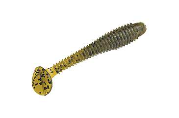Image of Strike King Rage Swimmer Fishing Lure, Soft Plastic Swimbait, Green Pumpkin, 2 3/4in, 9-Pack, RGSW234-46, RGSW234-46