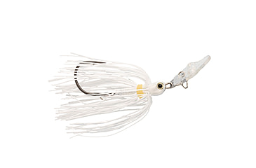 Image of Strike King Rattling Thunder Cricket Bladed Jig, 1/2oz, 2.5in, White, 12-36314
