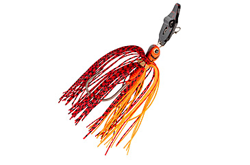 Image of Strike King Rattling Thunder Cricket Bladed Jig, 3/8oz, 2.5in, Fire Craw 2.0, 12-36305