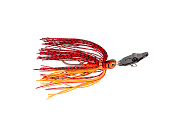 Image of Strike King Rattling Thunder Cricket Bladed Jig, 3/8oz, 2.5in, Fire Craw 2.0, 12-36305