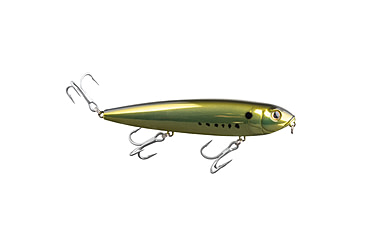 Image of Strike King Saltwater Mega Dawg Topwater Baits, Golden Shiner, 2oz, HCMDSW-215