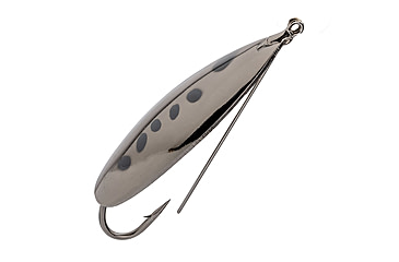 Image of Strike King Saltwater Weedless Spoon, Smokey Pogy, 3in, SWLS-842
