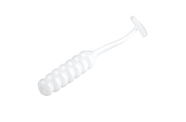 Image of Strike King Slabalicious XL Softbait, 10 pack, 2.5in, White, 12-36431