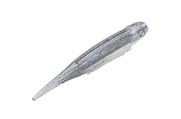 Image of Strike King Spotlight Shim-E Minnow Softbait, 6 pack, 3in, Smokey Shad, 12-36017