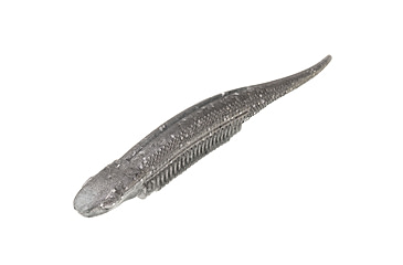 Image of Strike King Spotlight Shim-E Minnow Softbait, 6 pack, 5in, Carolina Chrome, 12-36032