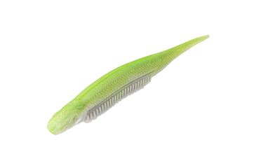 Image of Strike King Spotlight Shim-E Minnow Softbait, 6 pack, 5in, Chartreuse Shad, 12-36036