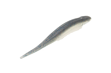 Image of Strike King Spotlight Shim-E Minnow Softbait, 6 pack, 5in, Smokey Shad, 12-36033