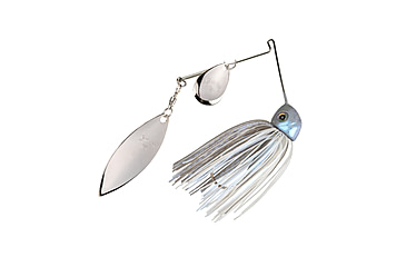 Image of Strike King Tour Grade Heavy Cover Spinnerbait, Blue Glimmer with Black Flake, 3/4oz, TGHCSB34CW-45